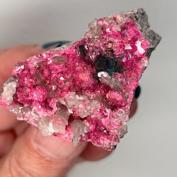 SOLD Gemmy Cobalt-bearing Calcite from Congo- 53.3g - Picture 1 of 6